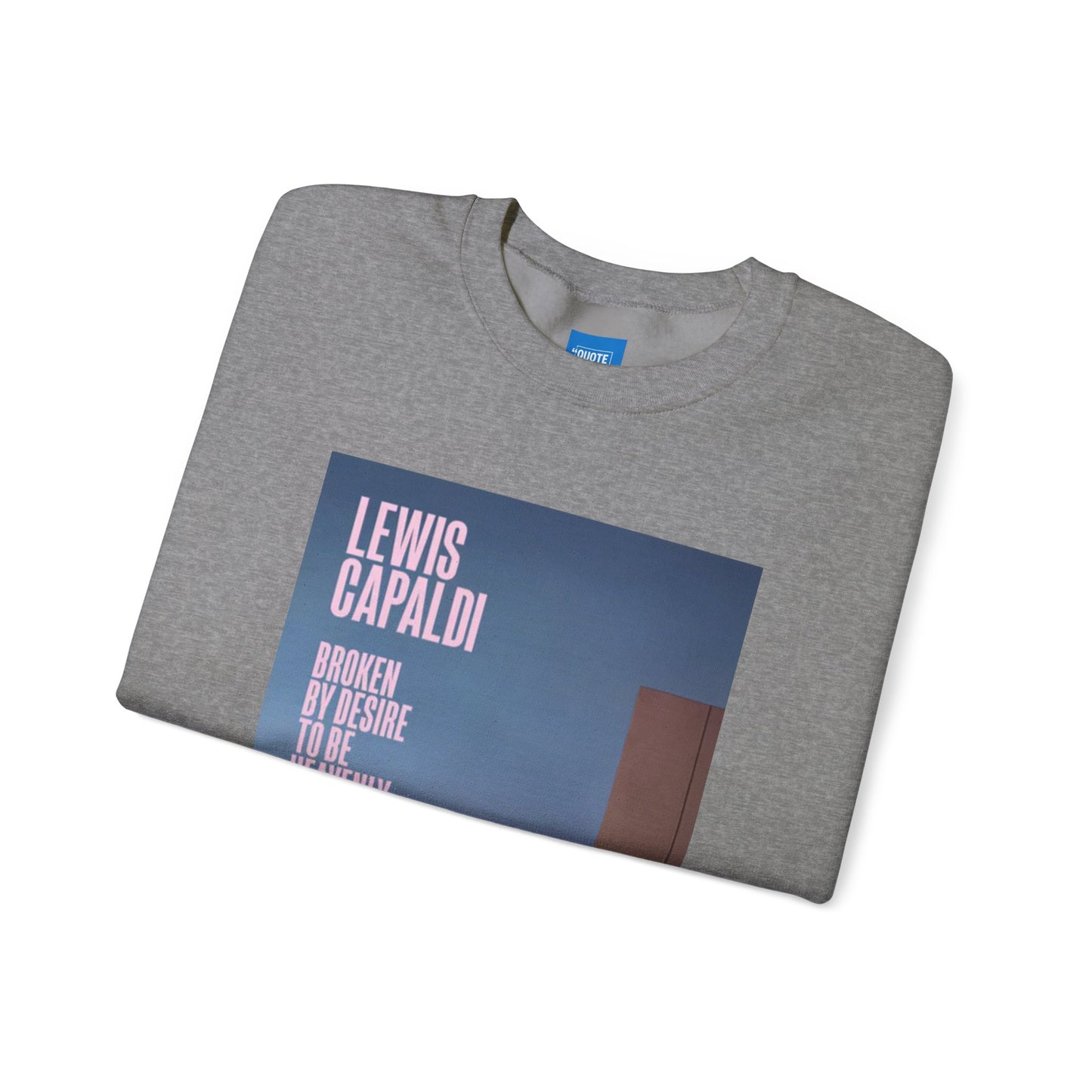 Lewis Capaldi Inspired Crewneck Sweatshirt, Cozy Unisex Pullover for Music Lovers, Perfect Gift for Concert Fans, Casual Wear