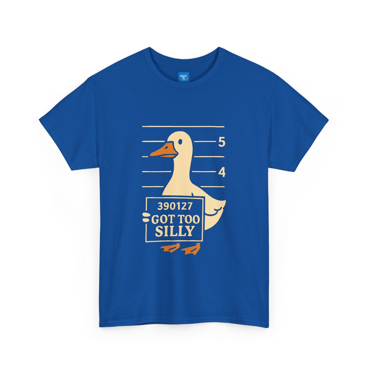 Funny Goose T-Shirt, Silly Animal Tee, Unisex Cotton Top, Humorous Bird Shirt, Gift for Comedy Lovers, Hilarious Graphic Tee