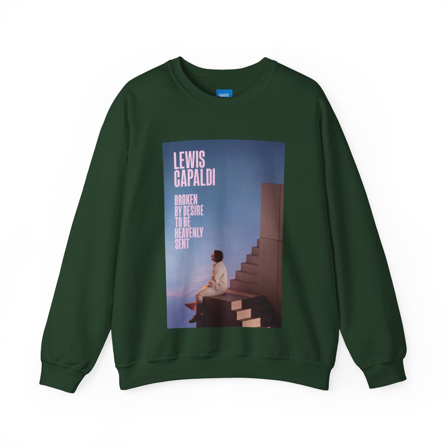 Lewis Capaldi Inspired Crewneck Sweatshirt, Cozy Unisex Pullover for Music Lovers, Perfect Gift for Concert Fans, Casual Wear