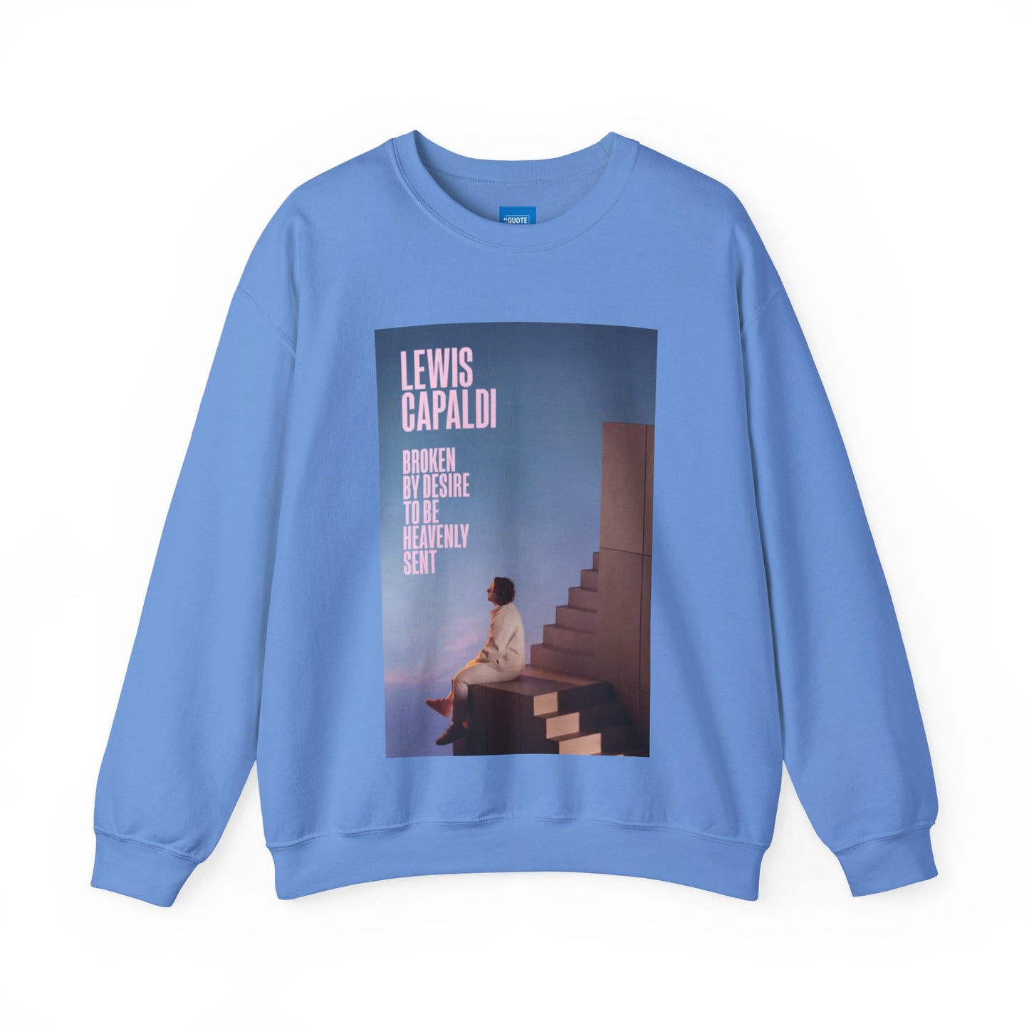 Lewis Capaldi Inspired Crewneck Sweatshirt, Cozy Unisex Pullover for Music Lovers, Perfect Gift for Concert Fans, Casual Wear