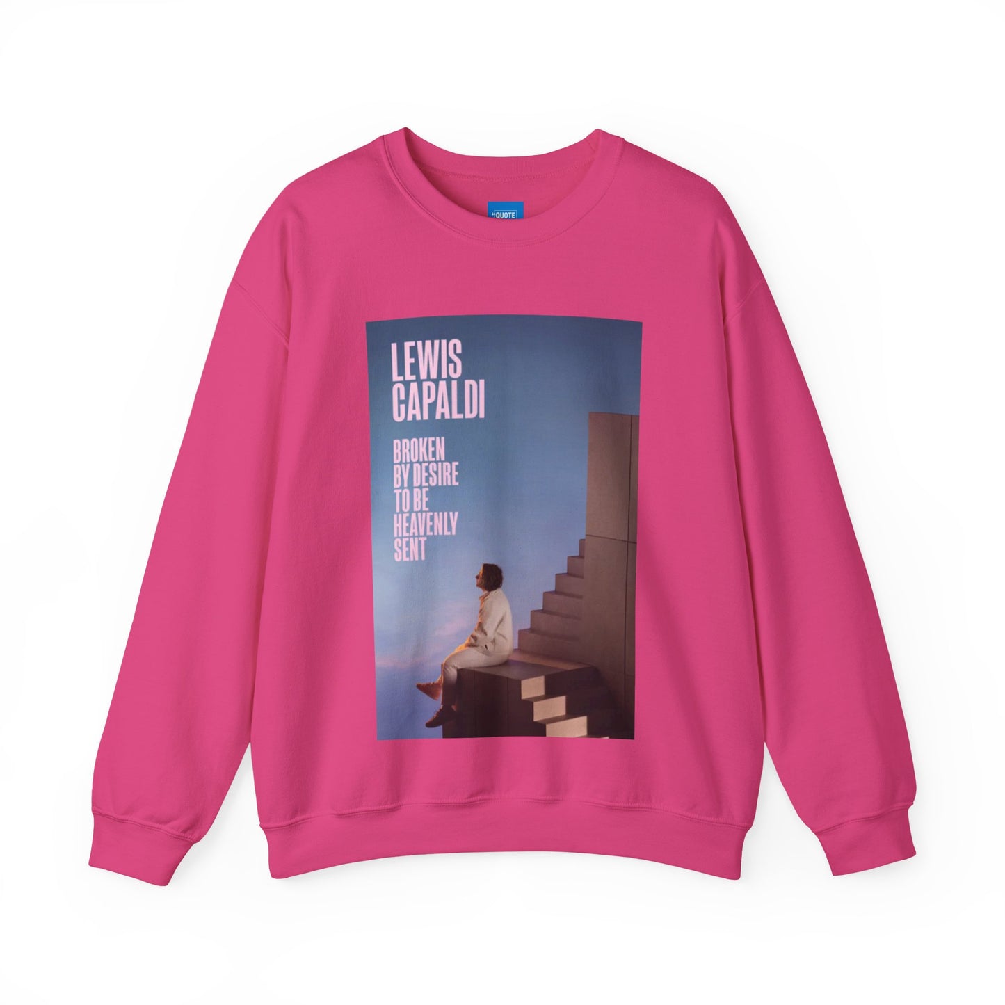 Lewis Capaldi Inspired Crewneck Sweatshirt, Cozy Unisex Pullover for Music Lovers, Perfect Gift for Concert Fans, Casual Wear