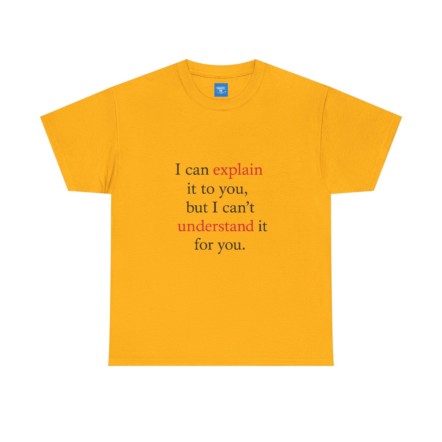 Abstract Explanation Unisex Heavy Cotton Tee, Graphic Tee, Unisex T-Shirt, Geek Tee, Science Lover Gift, Philosophy Tee