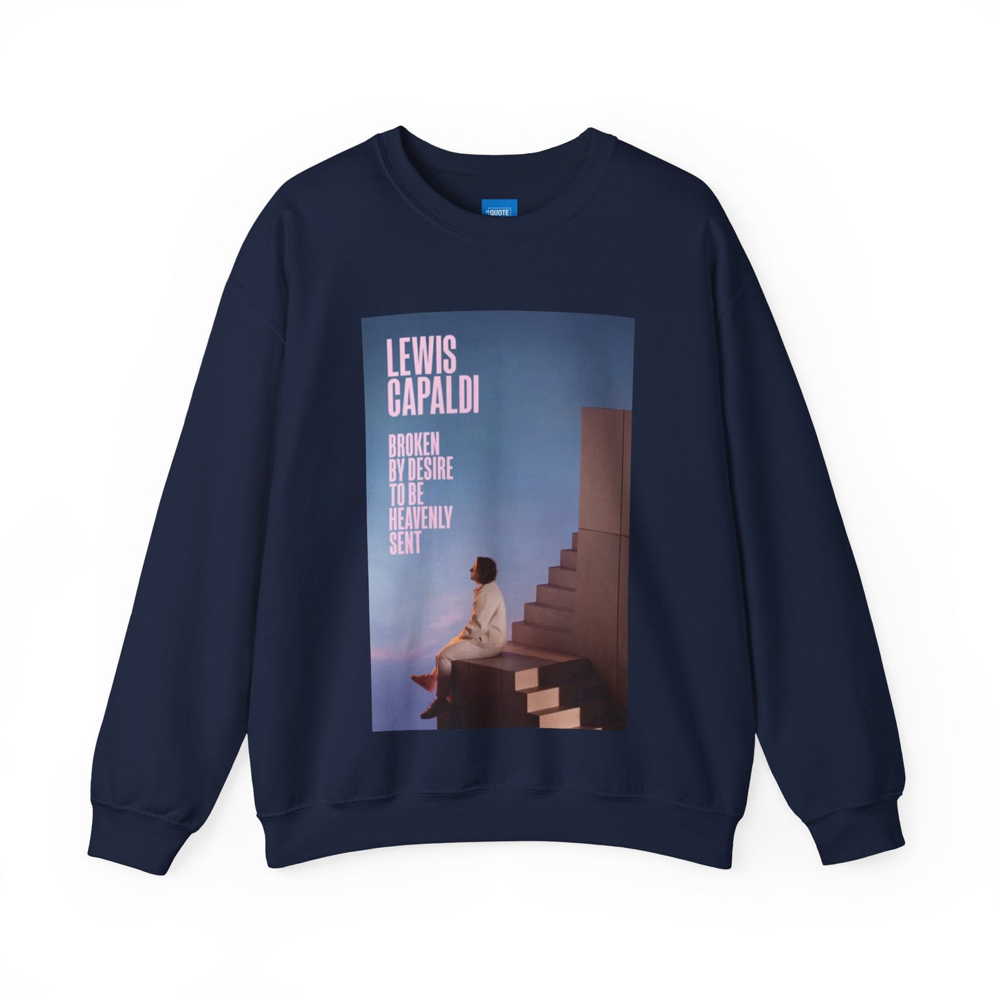 Lewis Capaldi Inspired Crewneck Sweatshirt, Cozy Unisex Pullover for Music Lovers, Perfect Gift for Concert Fans, Casual Wear