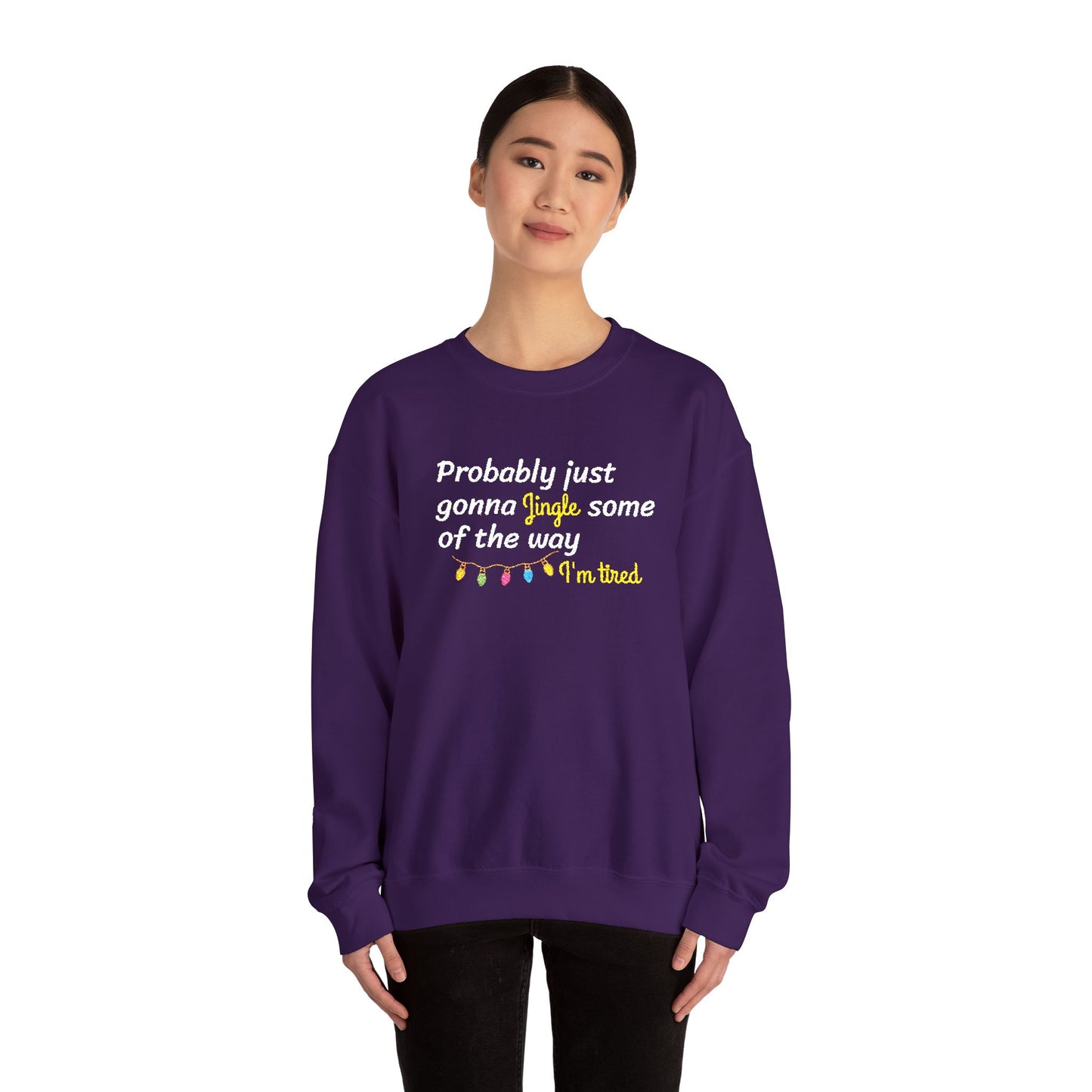 Funny Christmas Sweatshirt, Holiday Humor Jumper, Xmas Crewneck, Sarcastic Winter Pullover, Cozy Festive Top