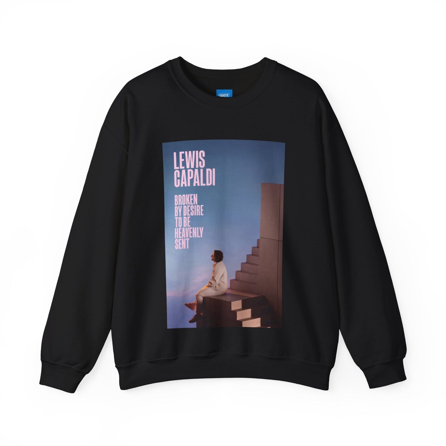 Lewis Capaldi Inspired Crewneck Sweatshirt, Cozy Unisex Pullover for Music Lovers, Perfect Gift for Concert Fans, Casual Wear