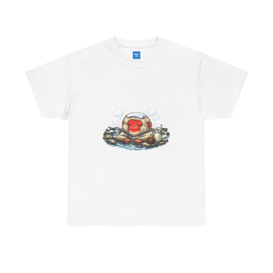 Onsen Monkey Japan T-Shirt — Japanese Hot Spring Snow Monkey Tee