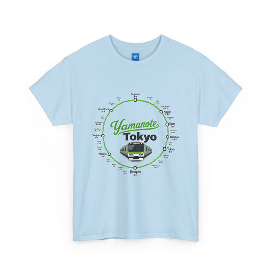 Yamanote Line Tokyo Metro Tee — Tokyo Train Map Graphic T-Shirt