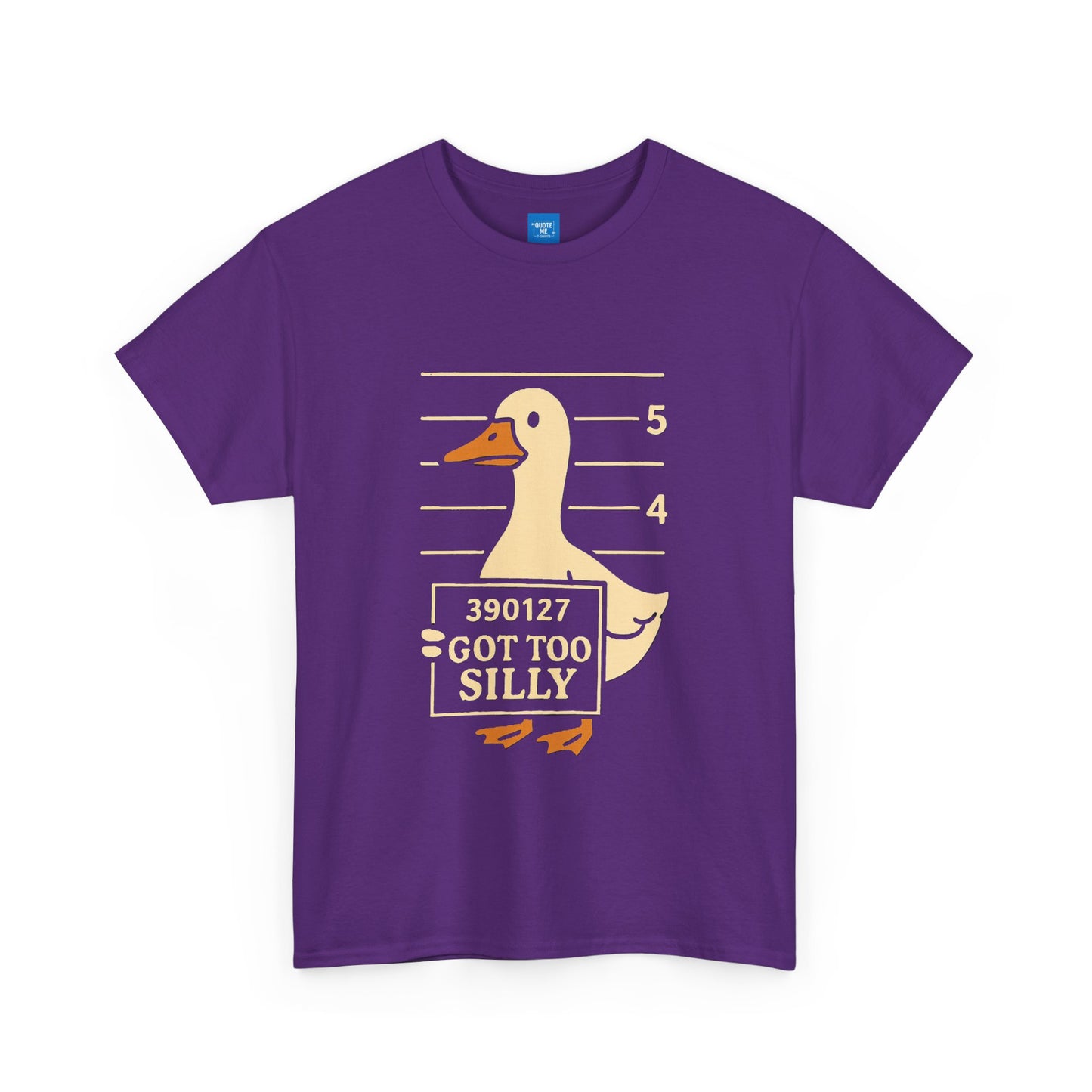 Funny Goose T-Shirt, Silly Animal Tee, Unisex Cotton Top, Humorous Bird Shirt, Gift for Comedy Lovers, Hilarious Graphic Tee