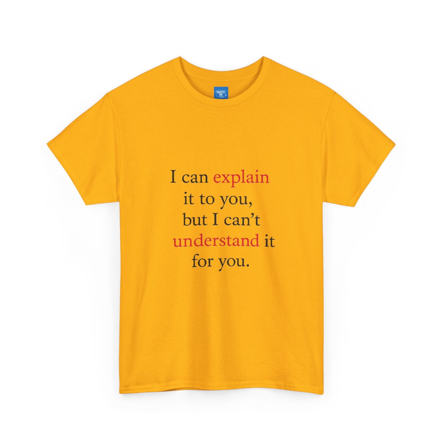 Abstract Explanation Unisex Heavy Cotton Tee, Graphic Tee, Unisex T-Shirt, Geek Tee, Science Lover Gift, Philosophy Tee