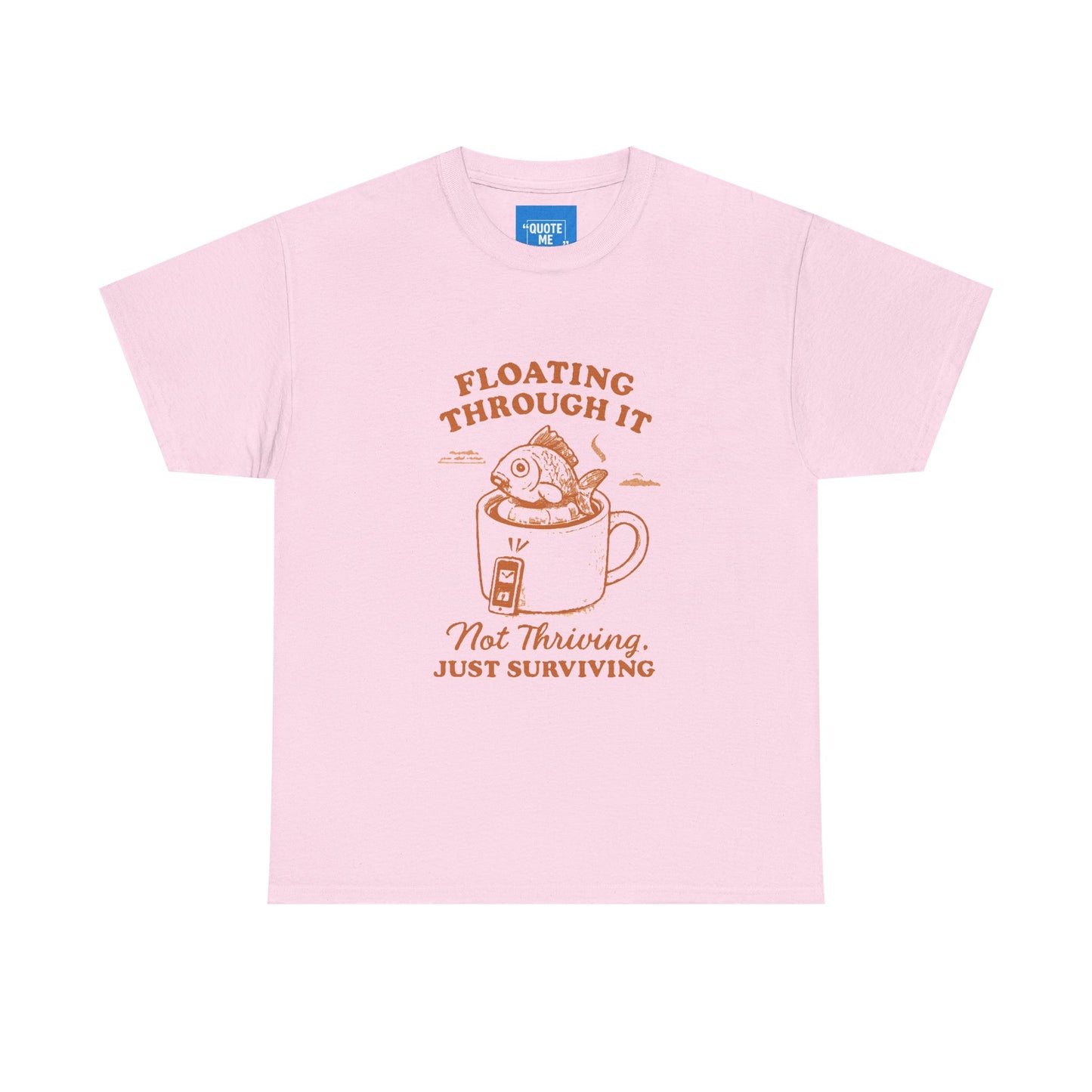 Just keep swimming Unisex Cotton Tee, Inspirational Quote Shirt, Motivational Graphic Tee, Ocean Lover Gift, Beach T-shirt