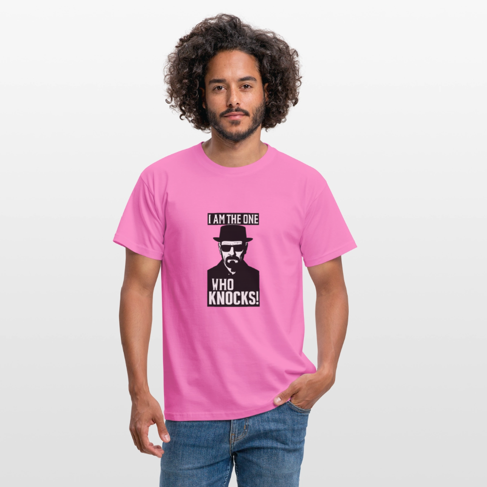 I am the one who knocks T-shirt - pink