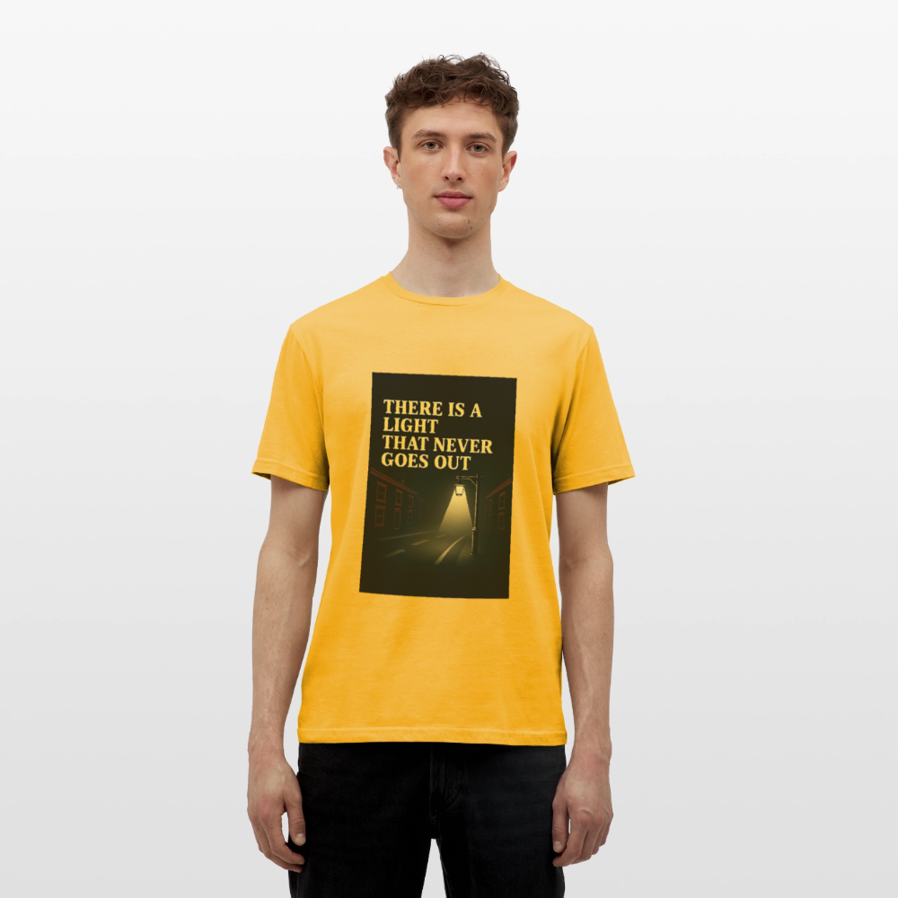 There is a light T-shirt - yellow