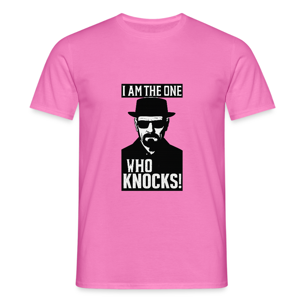 I am the one who knocks T-shirt - pink