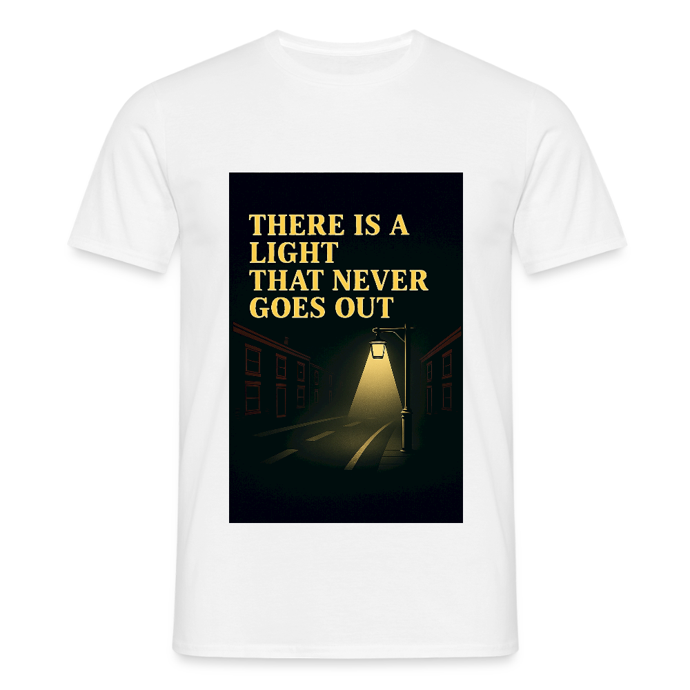 There is a light T-shirt - white