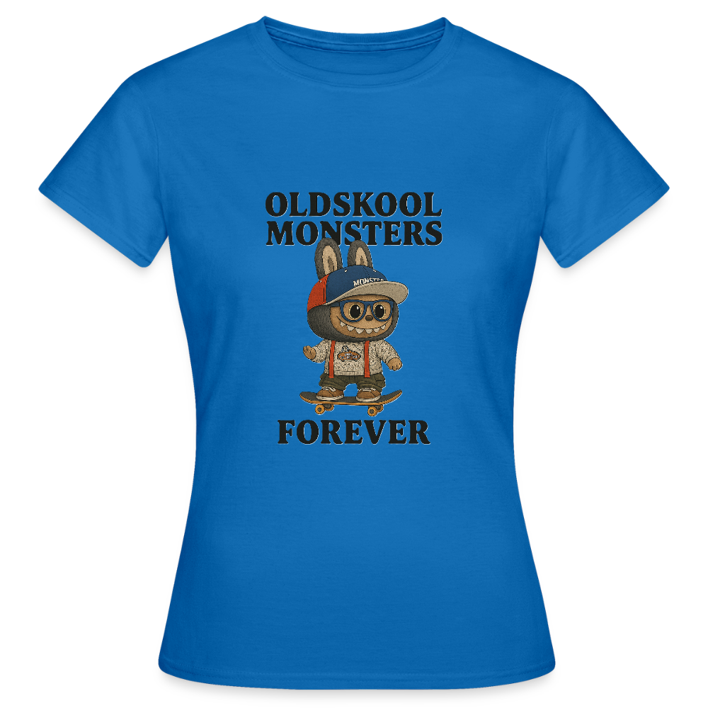 Oldskool Monsters T-shirt - royal blue