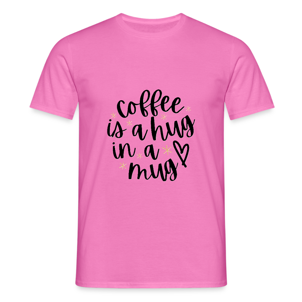 Coffee is a hug T-shirt - pink