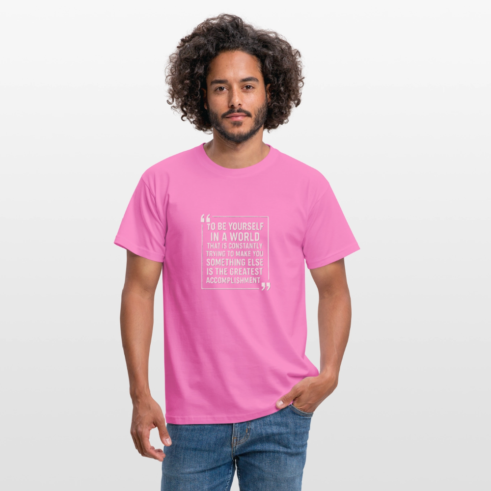 Be yourself T-Shirt - pink