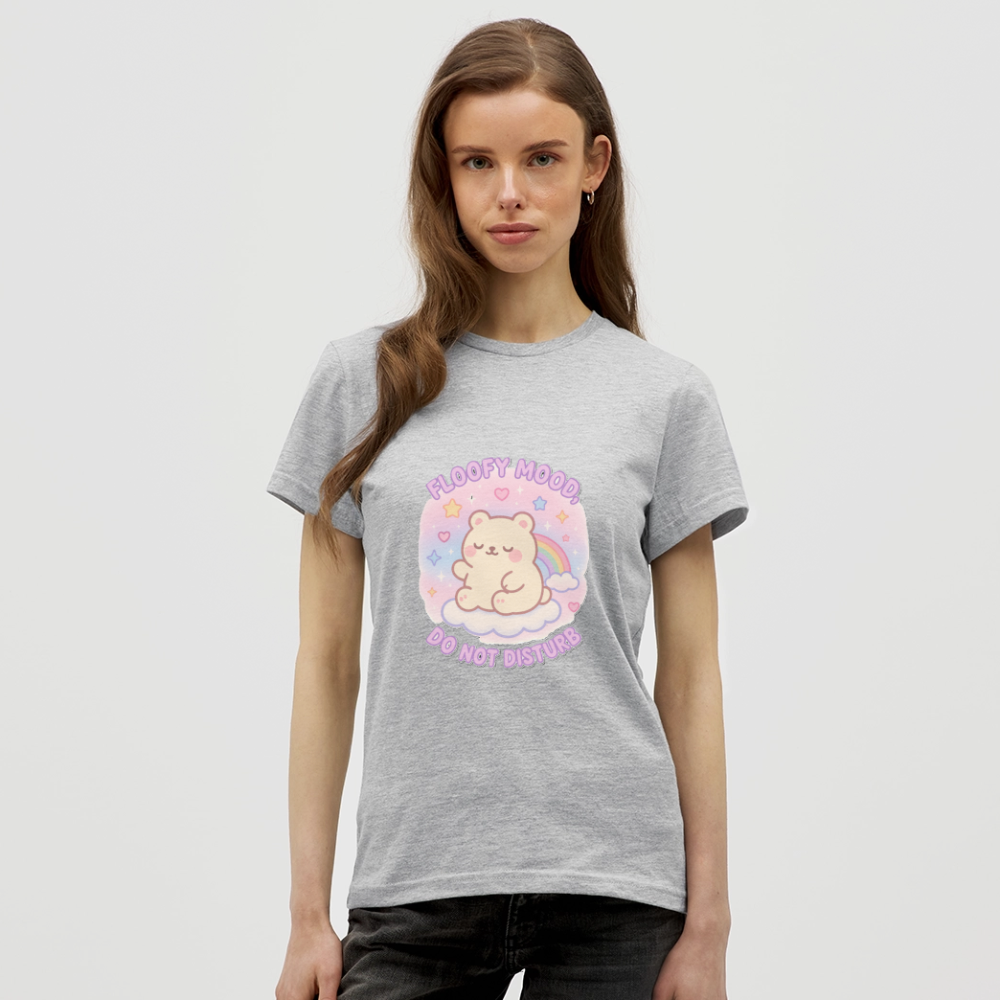 Floofy Mood T-Shirt - heather grey
