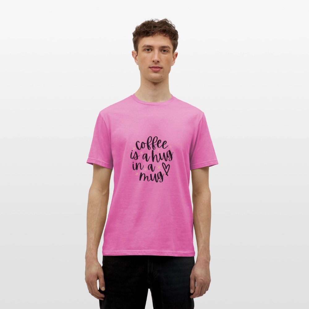 Coffee is a hug T-shirt - pink