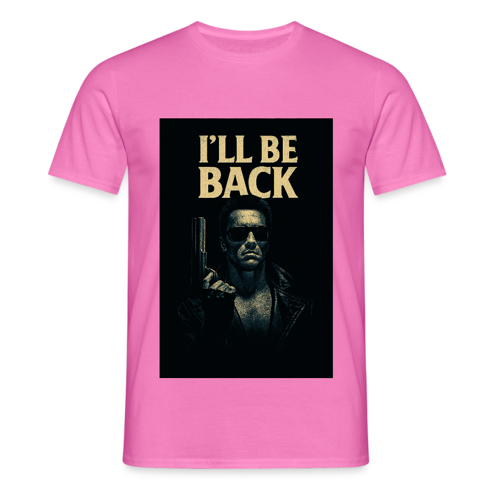 I'll be back T-Shirt - pink
