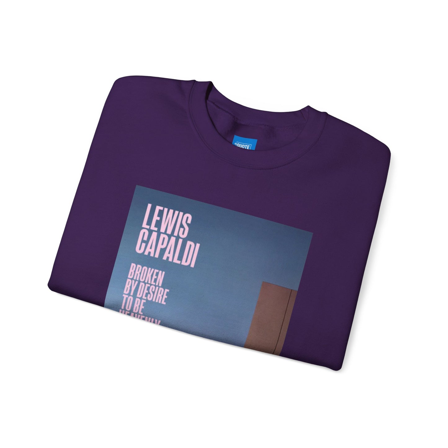 Lewis Capaldi Inspired Crewneck Sweatshirt, Cozy Unisex Pullover for Music Lovers, Perfect Gift for Concert Fans, Casual Wear