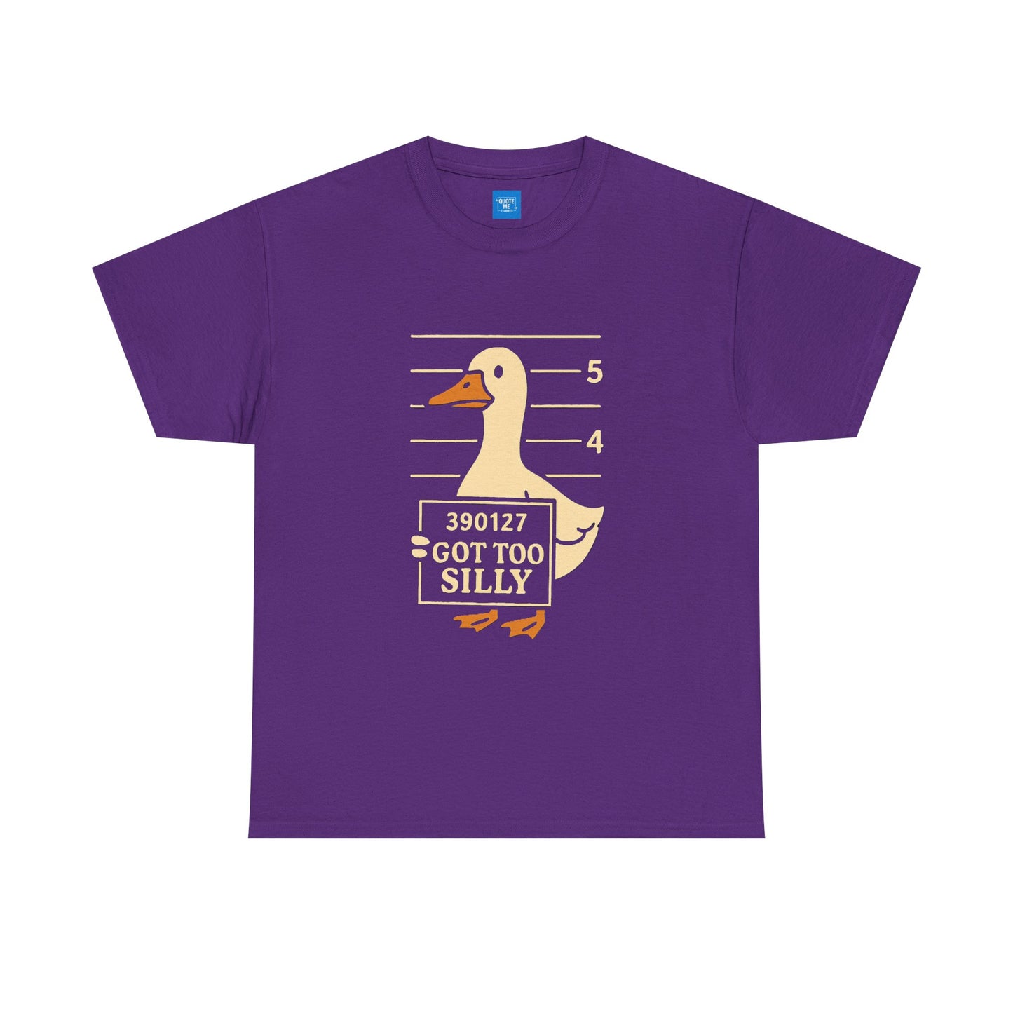 Funny Goose T-Shirt, Silly Animal Tee, Unisex Cotton Top, Humorous Bird Shirt, Gift for Comedy Lovers, Hilarious Graphic Tee
