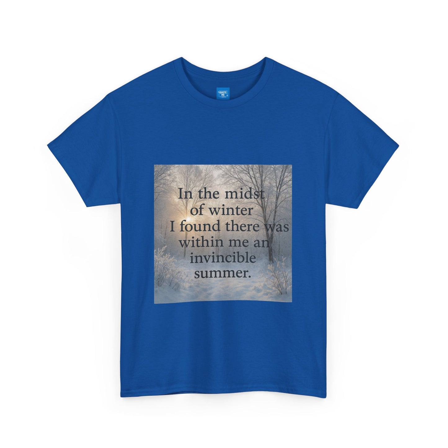 Inspirational Unisex Tee, Inner strength Graphic Shirt, Motivational Cotton T-Shirt, Gift for Nature Lovers, Holiday Gift Ideas, Outdoor