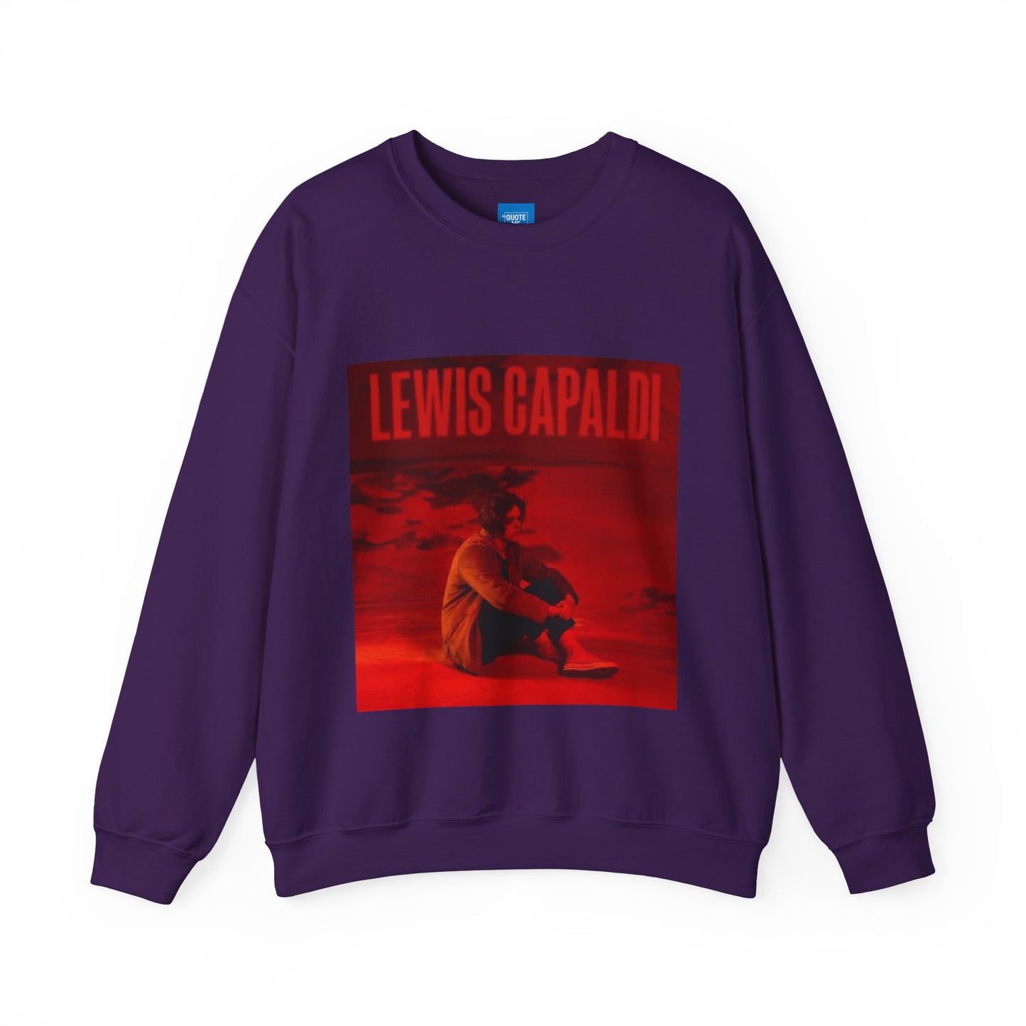Lewis Capaldi Inspired Crewneck Sweatshirt, Cozy Unisex Pullover, Music Artist Apparel, Gift for Fans, Casual Wear, Concert Outfit