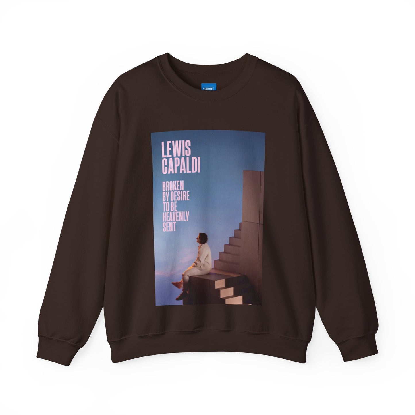 Lewis Capaldi Inspired Crewneck Sweatshirt, Cozy Unisex Pullover for Music Lovers, Perfect Gift for Concert Fans, Casual Wear
