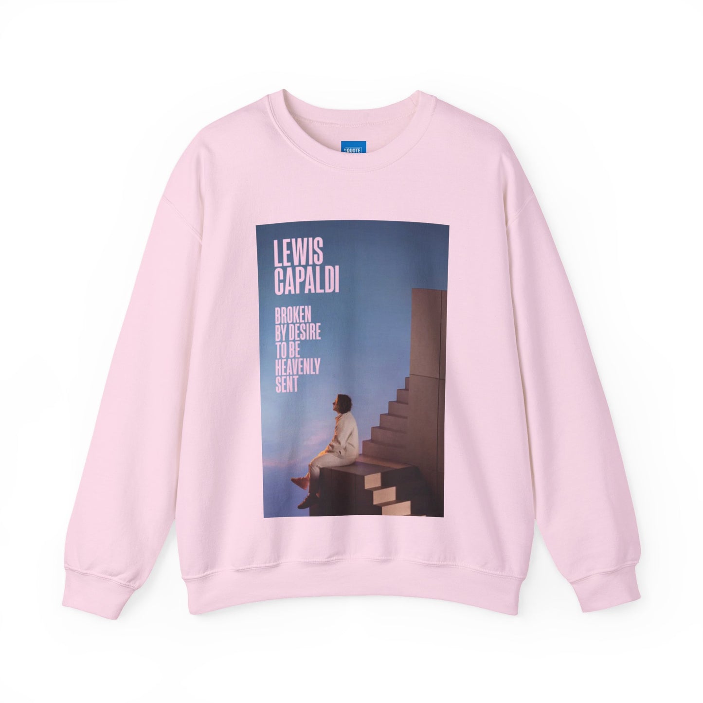 Lewis Capaldi Inspired Crewneck Sweatshirt, Cozy Unisex Pullover for Music Lovers, Perfect Gift for Concert Fans, Casual Wear