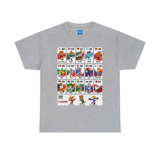 World Cup Mascots T-Shirt — Soccer Tournament Mascot Tee