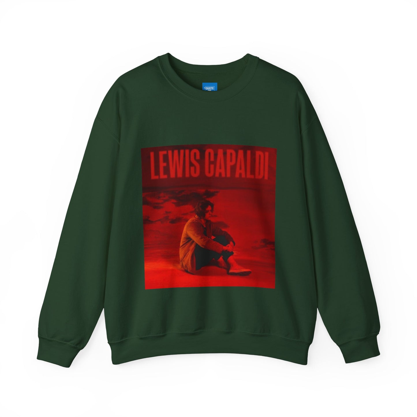 Lewis Capaldi Inspired Crewneck Sweatshirt, Cozy Unisex Pullover, Music Artist Apparel, Gift for Fans, Casual Wear, Concert Outfit