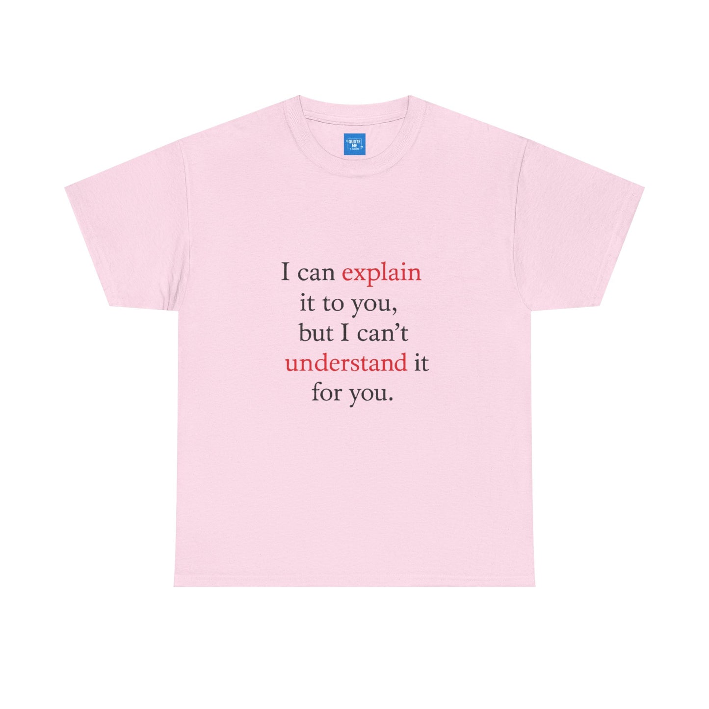 Abstract Explanation Unisex Heavy Cotton Tee, Graphic Tee, Unisex T-Shirt, Geek Tee, Science Lover Gift, Philosophy Tee