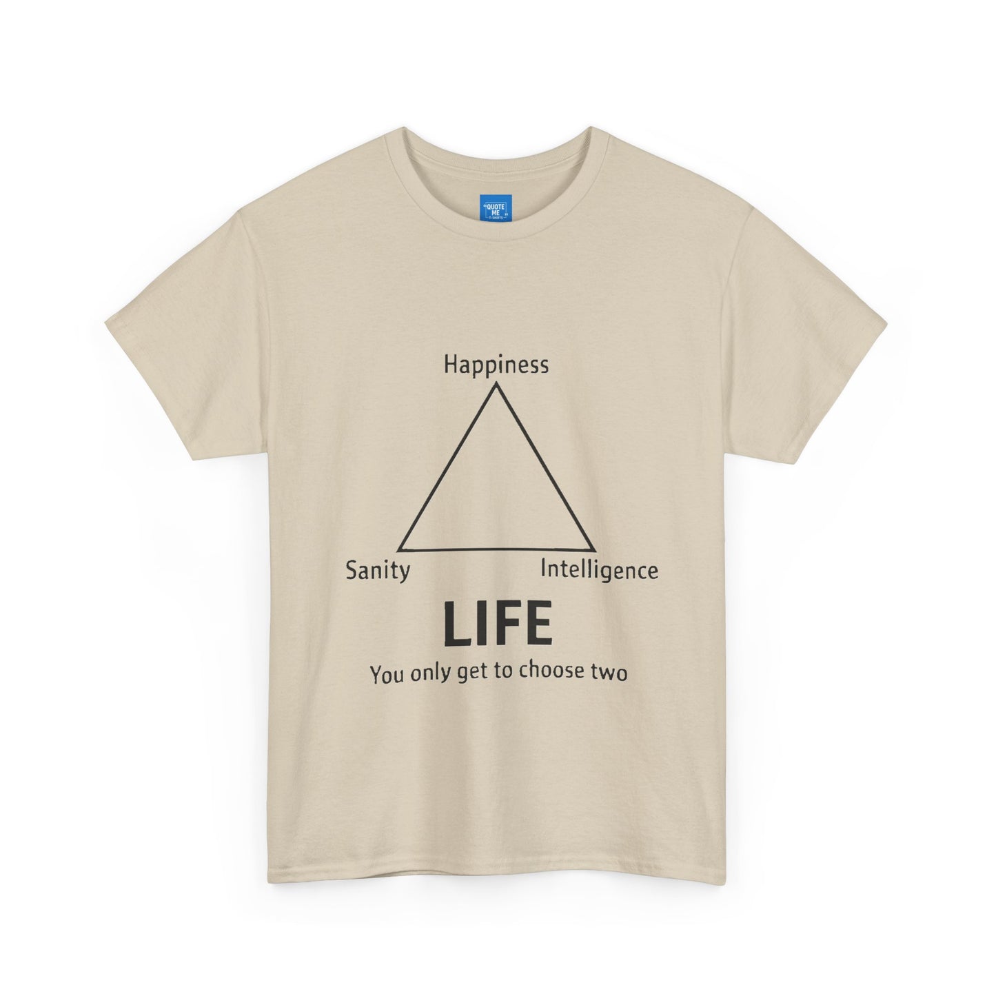 Philosophical Unisex Tee, Quote T-Shirt, Inspirational Graphic Shirt, Mindful Clothing, Wisdom Top
