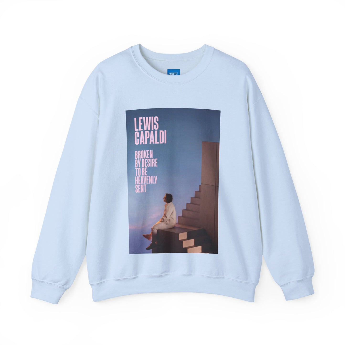 Lewis Capaldi Inspired Crewneck Sweatshirt, Cozy Unisex Pullover for Music Lovers, Perfect Gift for Concert Fans, Casual Wear
