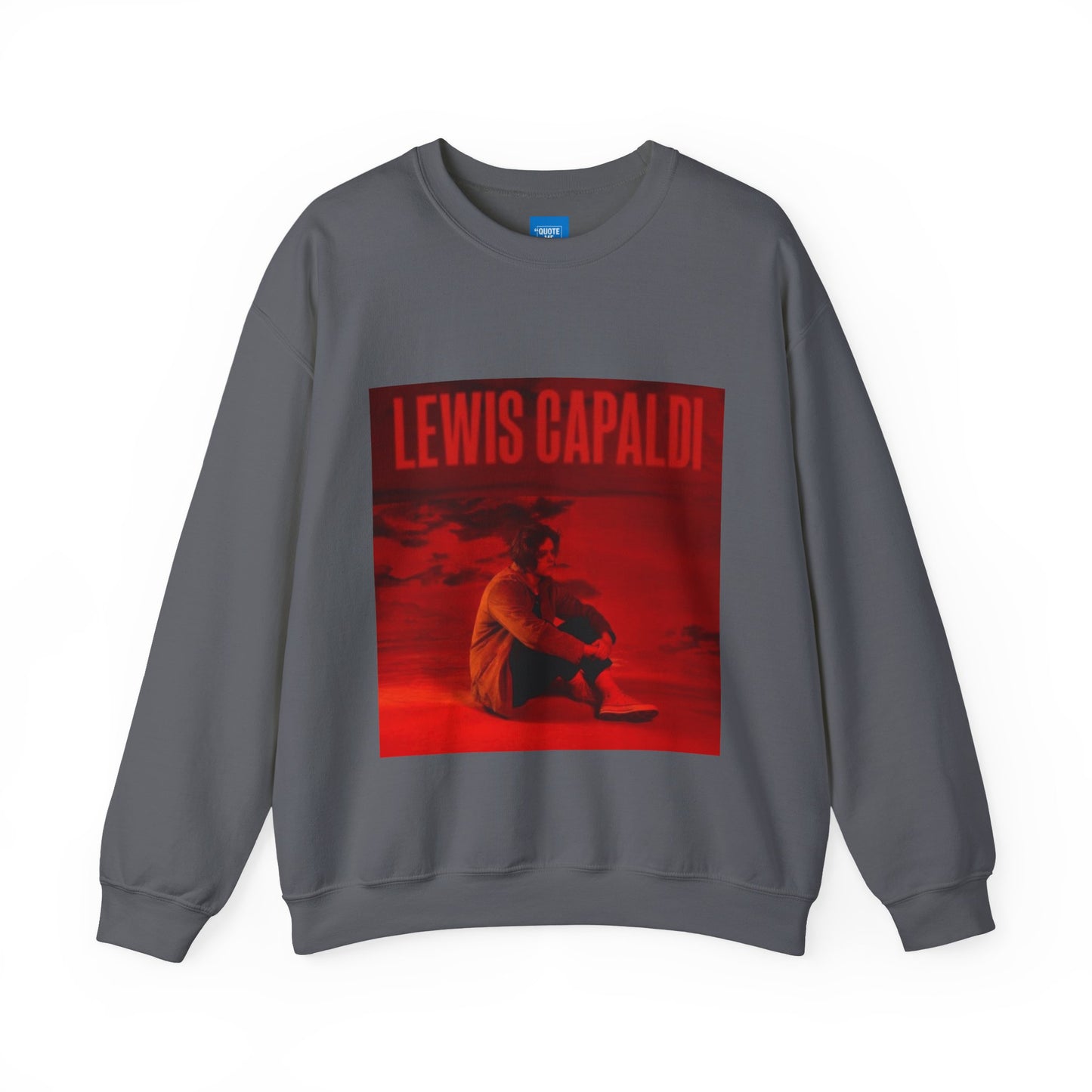 Lewis Capaldi Inspired Crewneck Sweatshirt, Cozy Unisex Pullover, Music Artist Apparel, Gift for Fans, Casual Wear, Concert Outfit