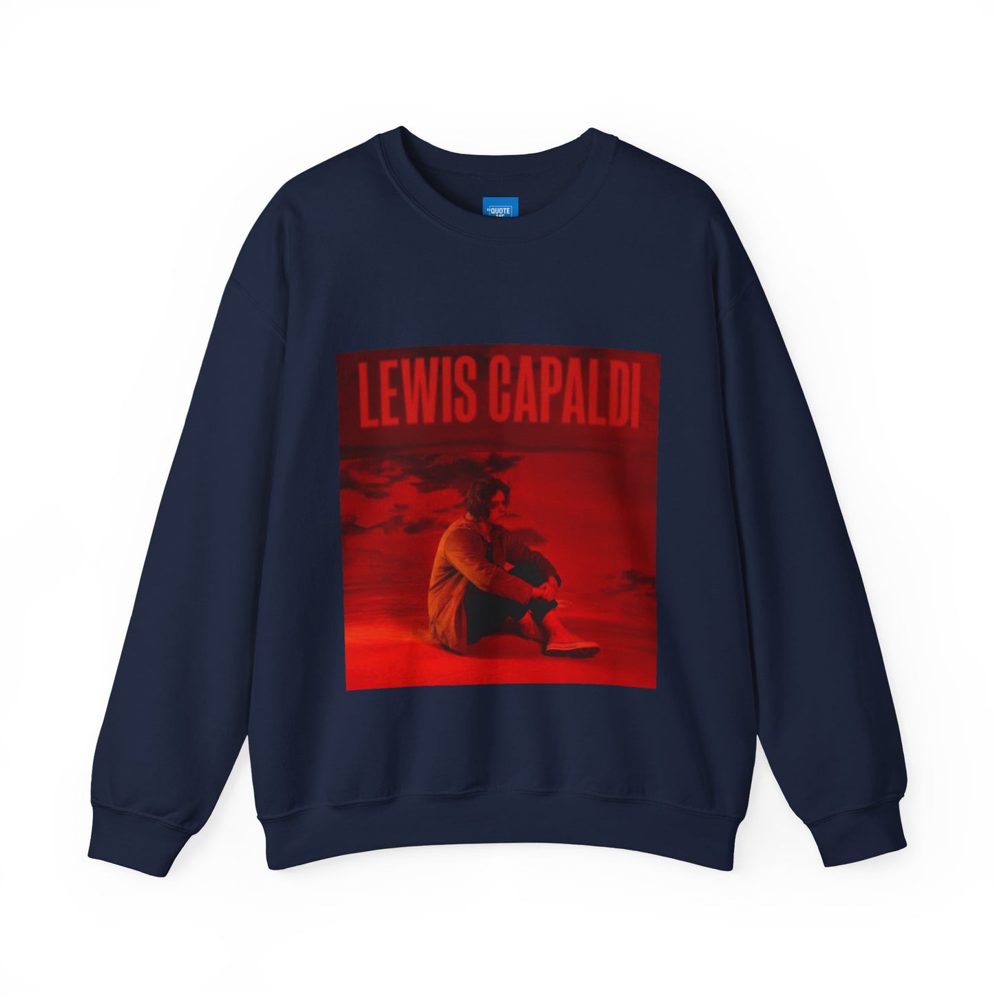 Lewis Capaldi Inspired Crewneck Sweatshirt, Cozy Unisex Pullover, Music Artist Apparel, Gift for Fans, Casual Wear, Concert Outfit