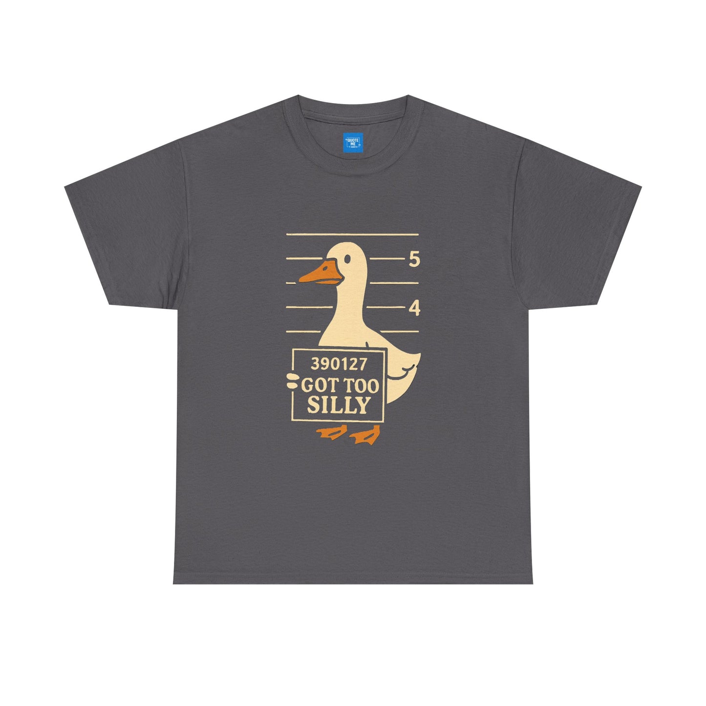 Funny Goose T-Shirt, Silly Animal Tee, Unisex Cotton Top, Humorous Bird Shirt, Gift for Comedy Lovers, Hilarious Graphic Tee