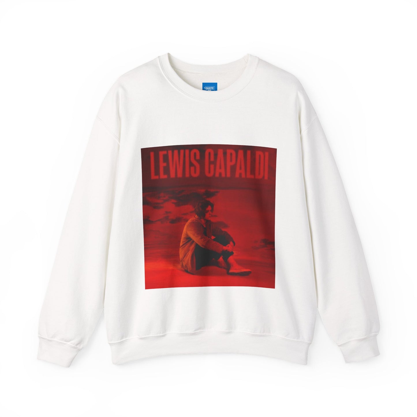 Lewis Capaldi Inspired Crewneck Sweatshirt, Cozy Unisex Pullover, Music Artist Apparel, Gift for Fans, Casual Wear, Concert Outfit