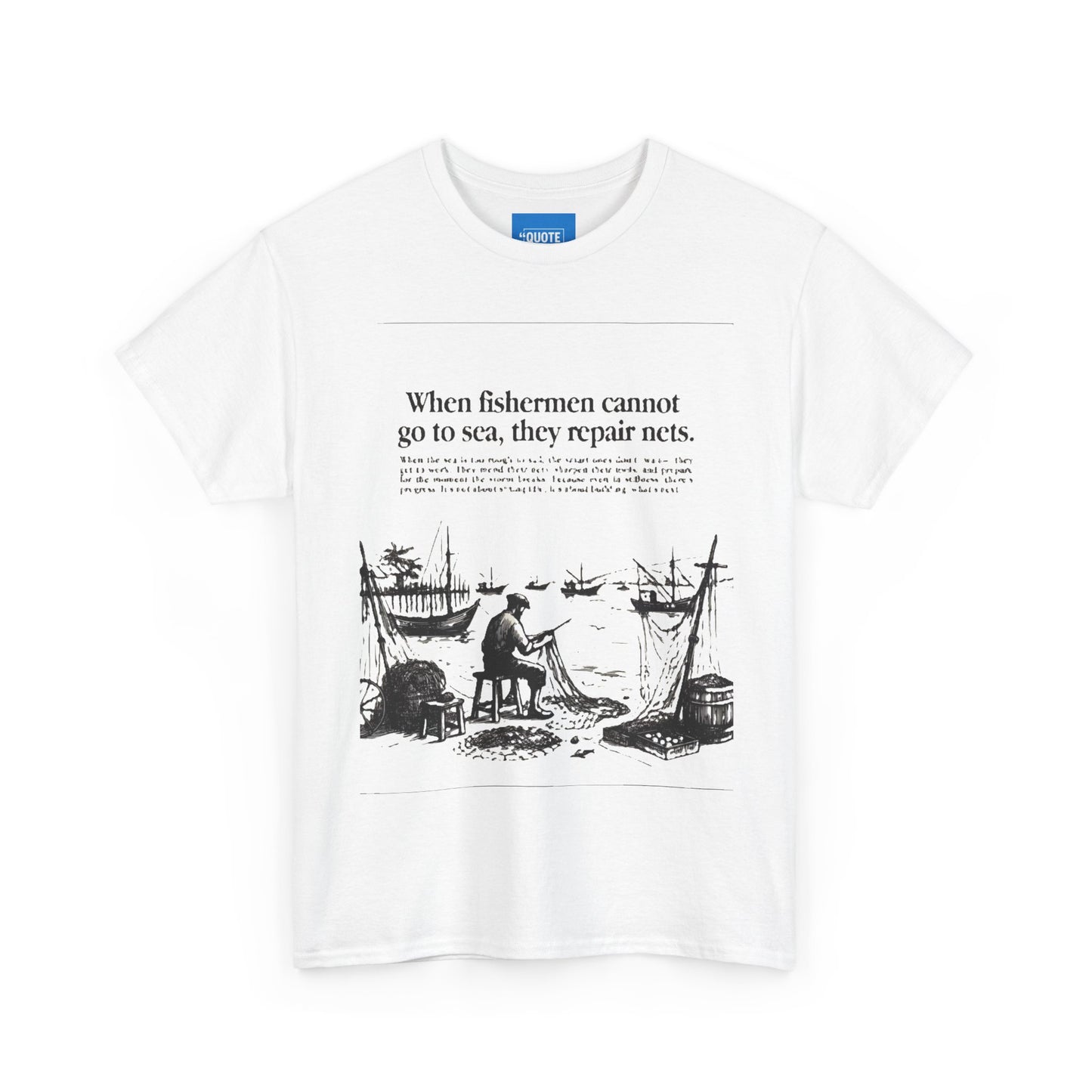 Fisherman Life Lessons Tee, Nautical Graphic Shirt, Boat Captain Gift, Sea Lover Top, Fishing Hobby Apparel