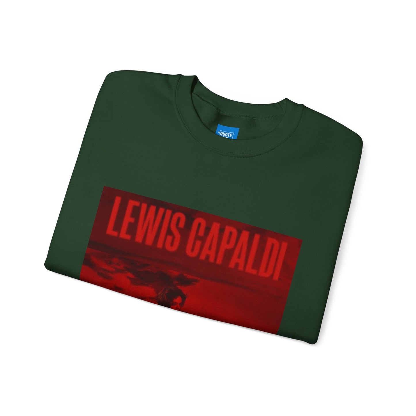 Lewis Capaldi Inspired Crewneck Sweatshirt, Cozy Unisex Pullover, Music Artist Apparel, Gift for Fans, Casual Wear, Concert Outfit