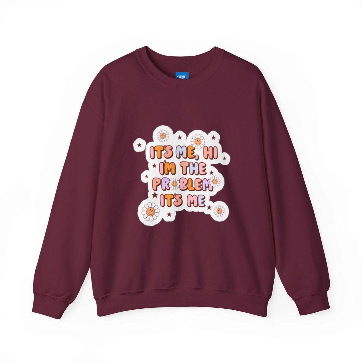 Lyrical Unisex Sweatshirt, Problematic Music Quote Jumper, Gift for Music Lover, Cosy Graphic Crewneck Pullover, Lyrics Sweater