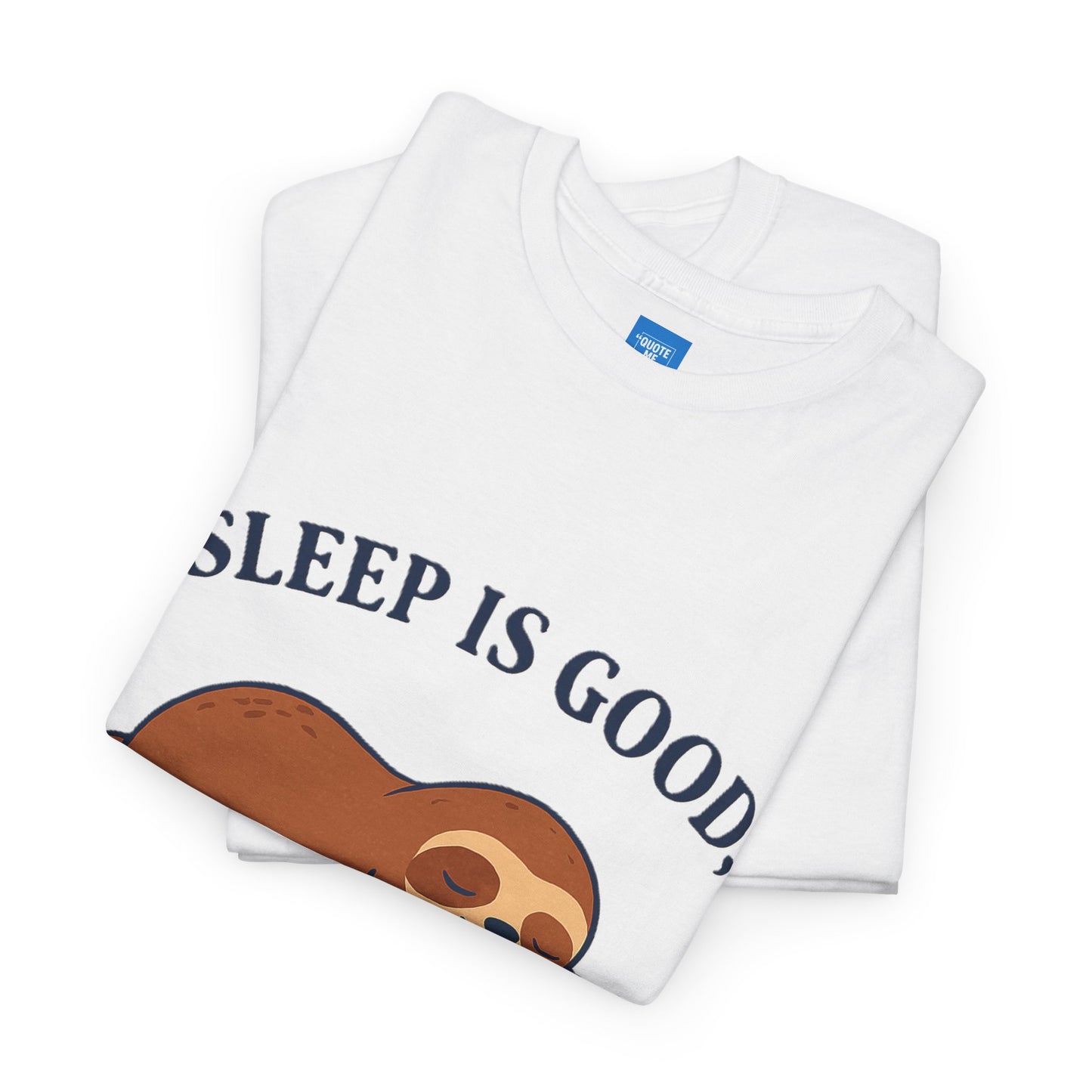 Sloth Book Lover Tee, Sleep is Good Shirt, Funny Bookworm Gift, Lazy Day T-Shirt, Relaxing Reading Top