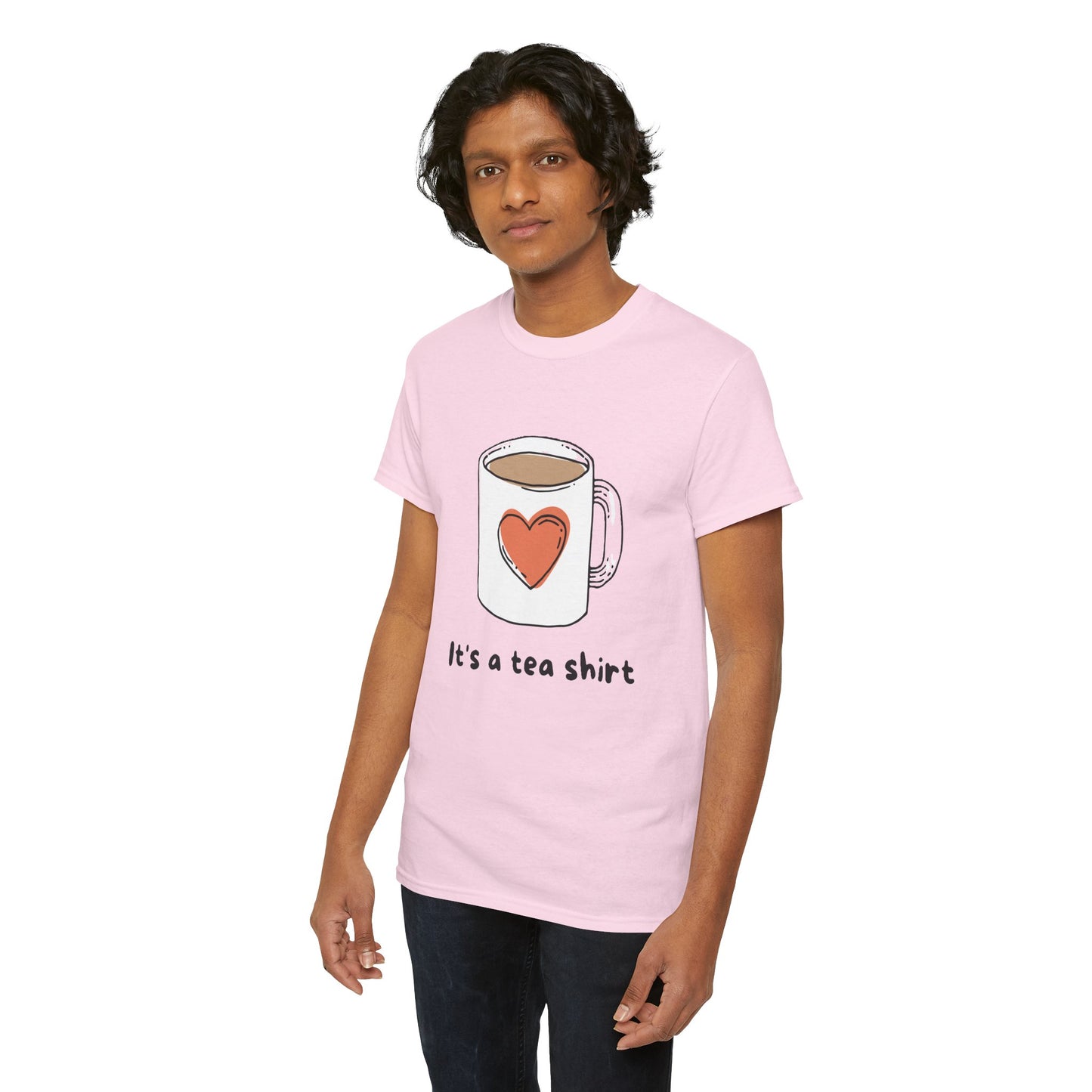 Tea Lover Unisex Heavy Cotton Tee, Tea Shirt for Men Women, Tea Drinker Gift, Tea Obsessed Tee, Tea Party Tshirt, Teatime Top