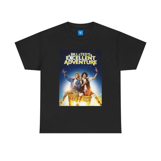 Bill & Ted Movie Retro T-shirt for 80s Fans, Unisex Tee, Vintage Graphic Shirt, Classic Action Film Gift, Summer Top