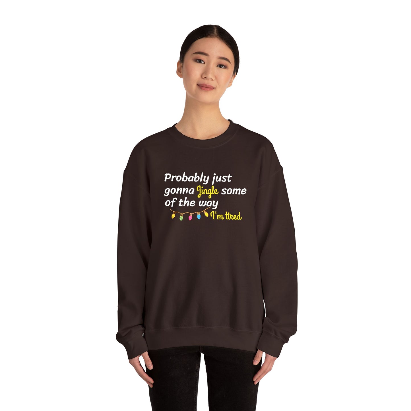 Funny Christmas Sweatshirt, Holiday Humor Jumper, Xmas Crewneck, Sarcastic Winter Pullover, Cozy Festive Top