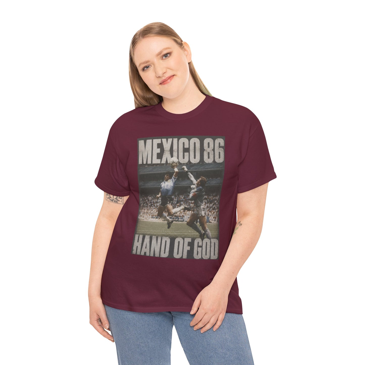 Mexico World Cup 'Hand of God' Maradona T-Shirt