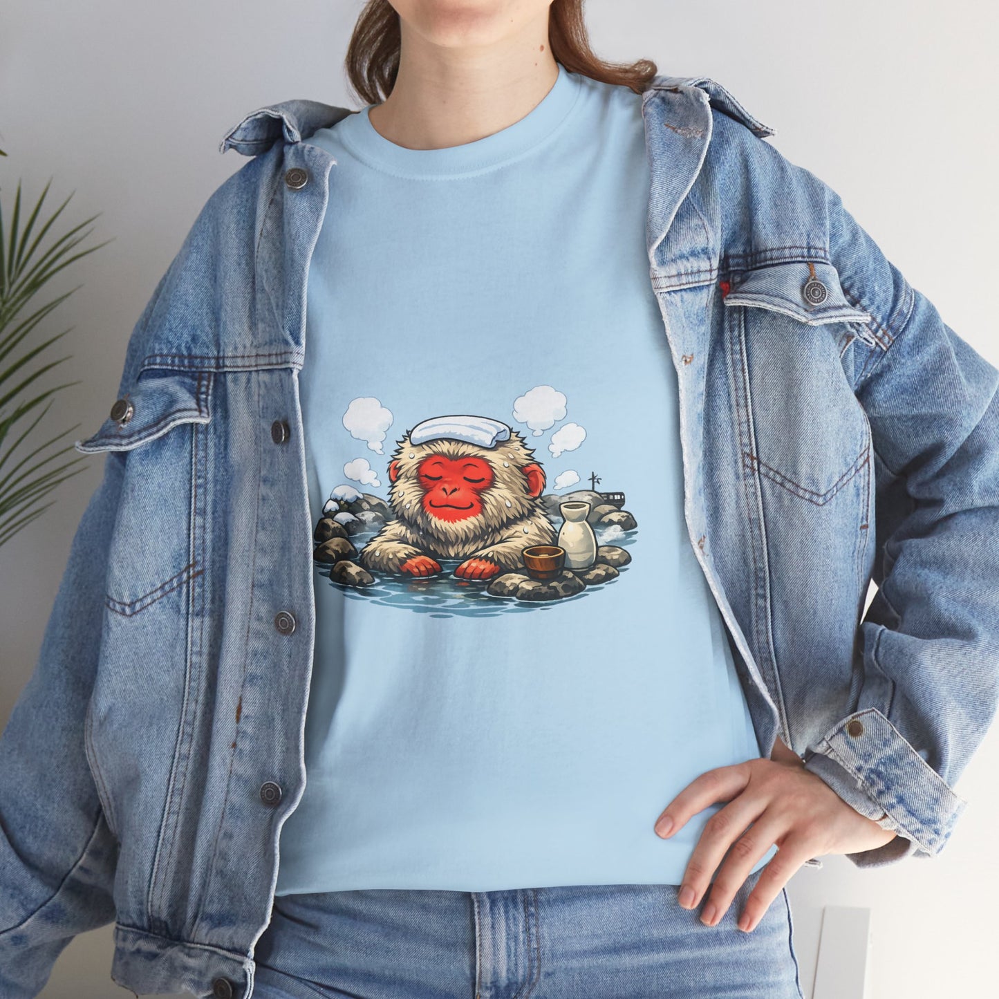 Onsen Monkey Japan T-Shirt — Japanese Hot Spring Snow Monkey Tee