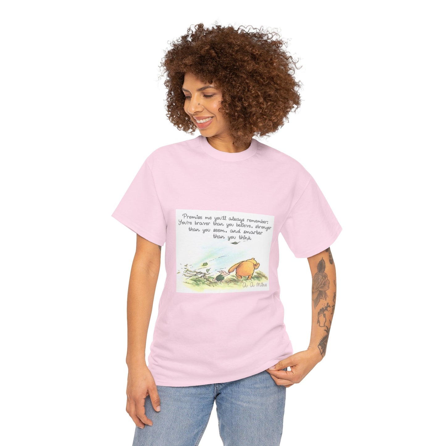 Winnie the Pooh Philosophy T-Shirt — Inspirational Quote Tee