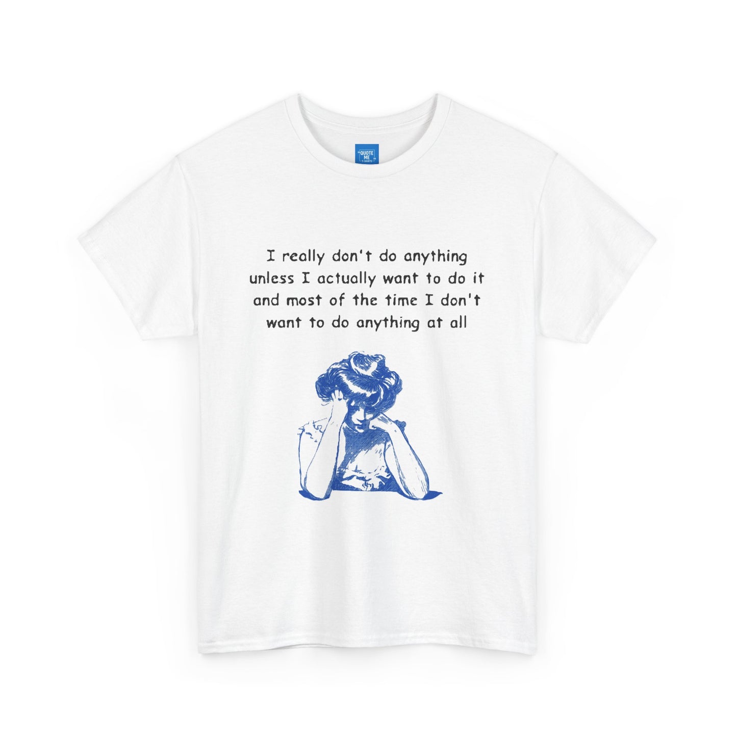 Lazy Day Unisex Heavy Cotton Tee, Comfy Tshirt, Chill Out Shirt, Relaxing Top, Lazy Sunday Apparel